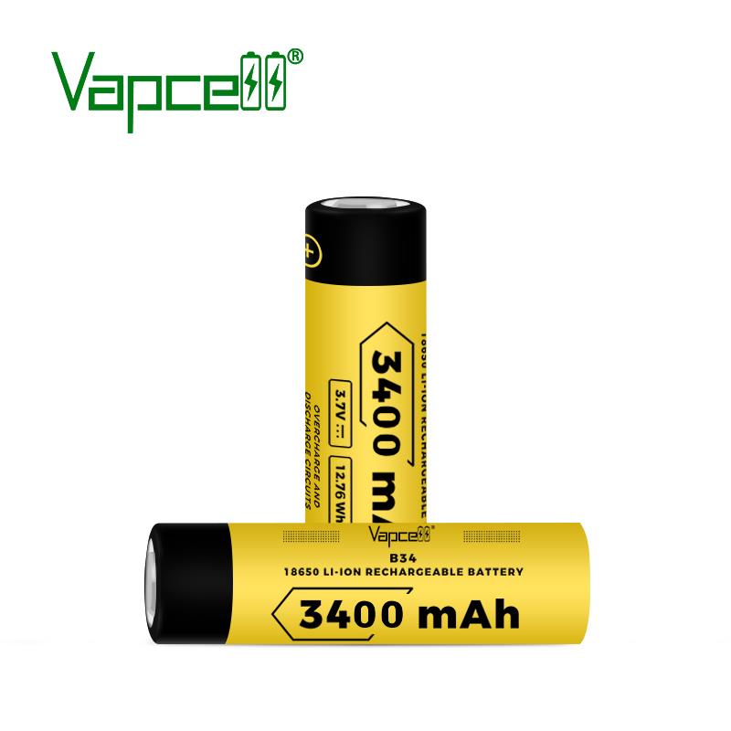 Акумулятор Vapcell B34 18650 Li-Ion 3400mAh 1шт