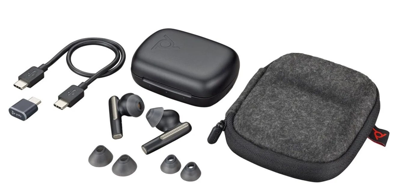 Bluetooth-гарнитура Poly Voyager Free 60 Earbuds + BT700C + BCHC Black (7Y8H4AA) Bluetooth-гарнитура Poly Voyager Free 60 Earbuds + BT700C + BCHC Black (7Y8H4AA)