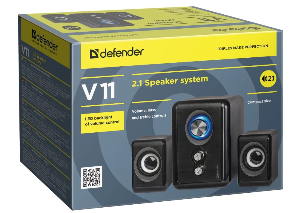 Акустическая система Defender V11 Black (65111) Акустическая система Defender V11 Black (65111)