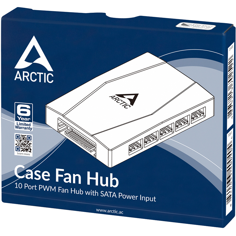 Контроллер для вентиляторов Arctic Case Fan Hub (ACFAN00175A) Контроллер для вентиляторов Arctic Case Fan Hub (ACFAN00175A)