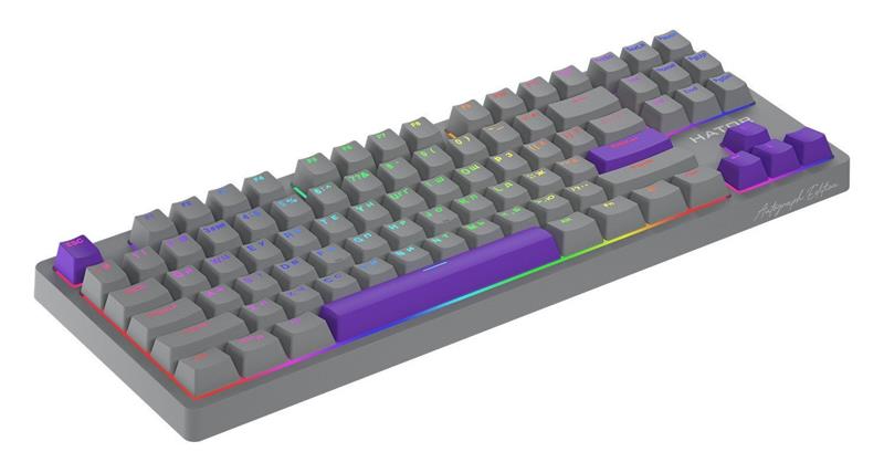 Клавіатура Hator Rockfall 2 Mecha TKL Autograph Edition Titanium (HTK-526)