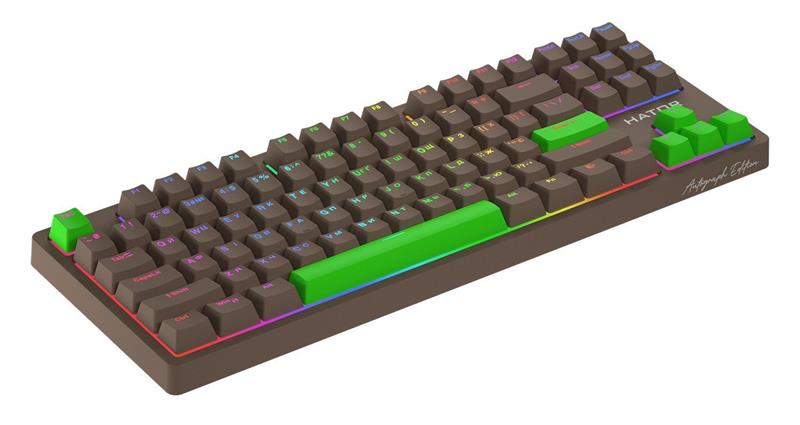 Клавіатура Hator Rockfall 2 Mecha TKL Autograph Edition Choco (HTK-527)