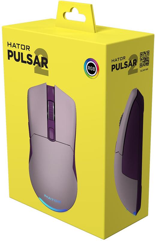 Миша Hator Pulsar 2 Lilac (HTM-514)