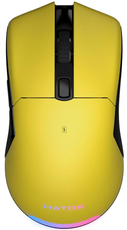 Миша бездротова Hator Pulsar 2 Pro Wireless Yellow (HTM-532)