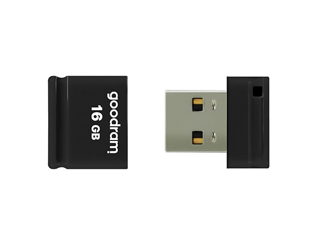 Флеш-накопичувач USB2.0 16GB Goodram UPI2 (Piccolo) Black (UPI2-0160K0R11)