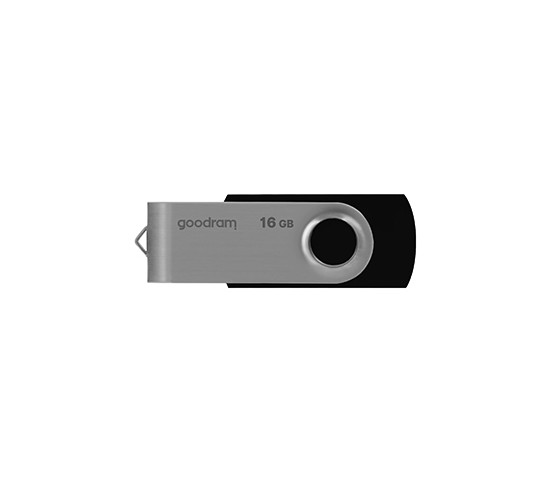 Флеш-накопичувач USB2.0 16GB Goodram UTS2 (Twister) Black (UTS2-0160K0R11)