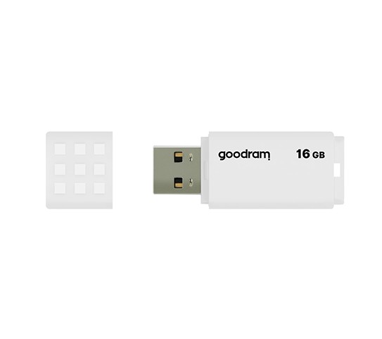 Флеш-накопичувач USB2.0 16GB Goodram UME2 White (UME2-0160W0R11)