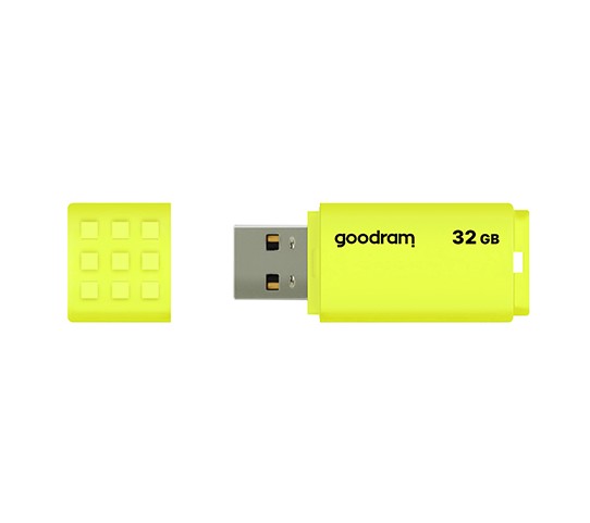 Флеш-накопичувач USB2.0 16GB Goodram UME2 Yellow (UME2-0160Y0R11)