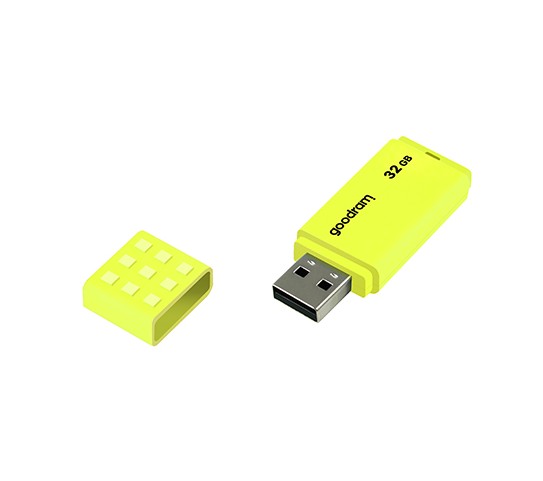 Флеш-накопичувач USB2.0 16GB Goodram UME2 Yellow (UME2-0160Y0R11)