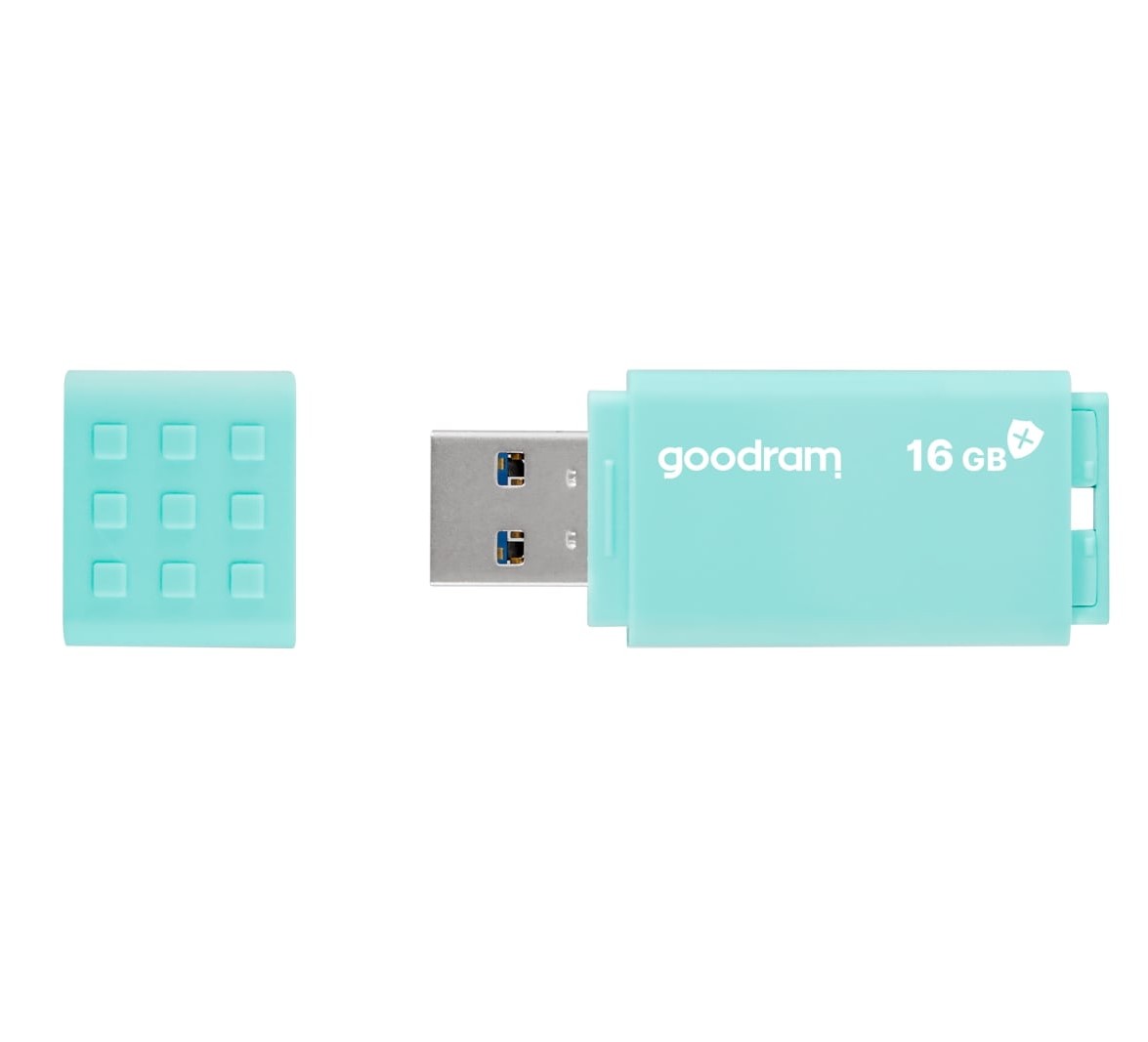 Флеш-накопичувач USB3.2 16GB Goodram UME3 Care Green (UME3-0160CRR11)