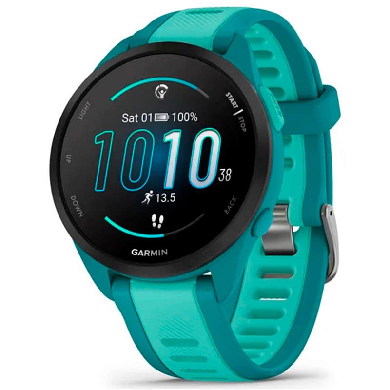 Смарт-годинник Garmin Forerunner 165 Music Turquoise/Aqua (010-02863-B2)