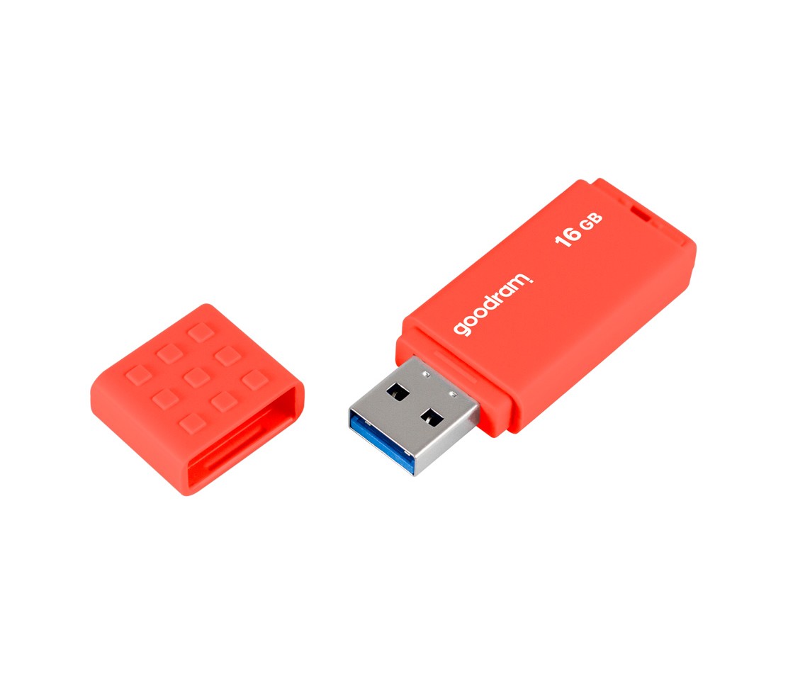 Флеш-накопичувач USB3.2 16GB Goodram UME3 Orange (UME3-0160O0R11)