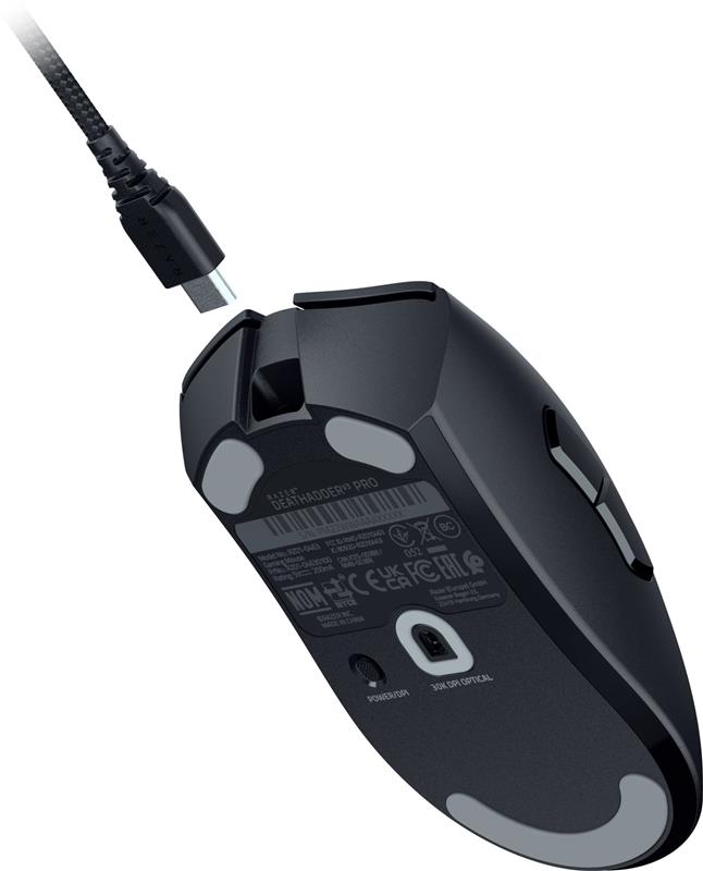 Миша бездротова Razer DeathAdder V3 Pro and HyperPolling Wireless Dongle (RZ01-04630300-R3WL)