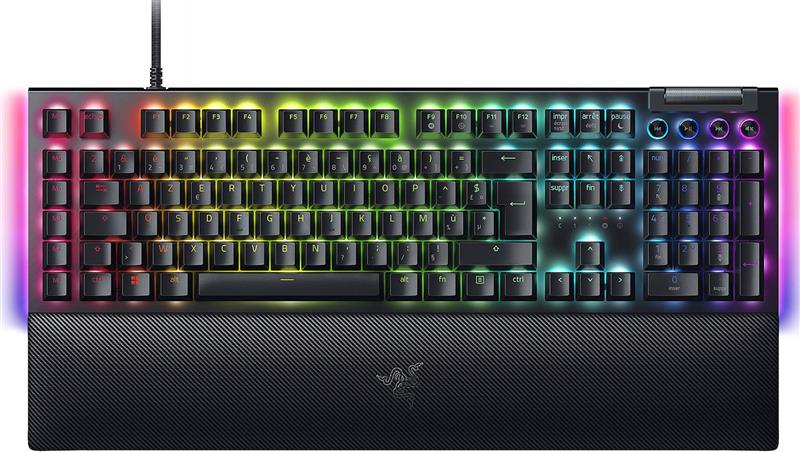 Клавіатура Razer BlackWidow V4 Yellow Switch Black (RZ03-04692500-R3R1)