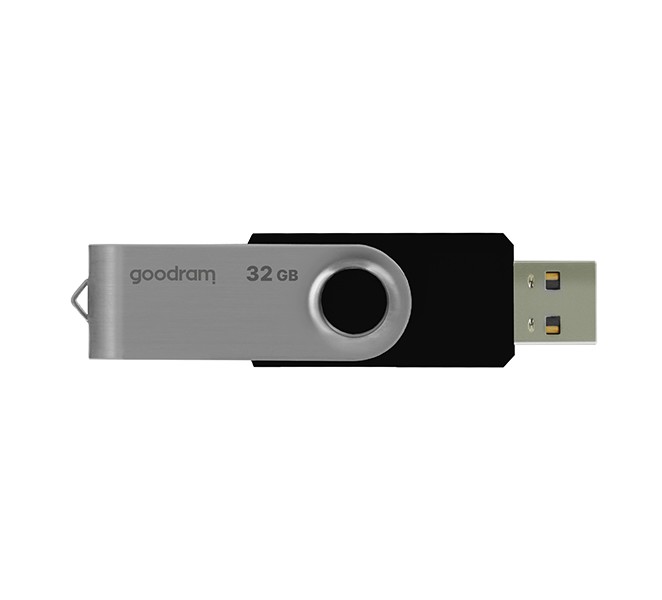 Флеш-накопичувач USB2.0 32GB Goodram UTS2 (Twister) Black (UTS2-0320K0R11)