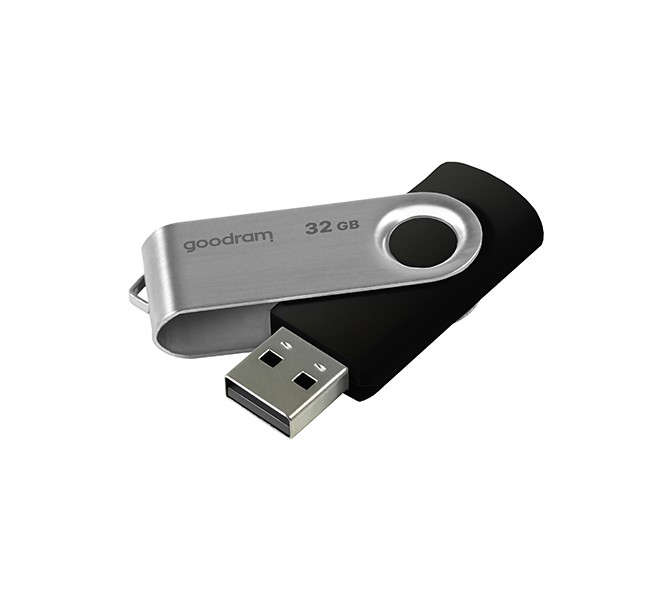 Флеш-накопичувач USB2.0 32GB Goodram UTS2 (Twister) Black (UTS2-0320K0R11)