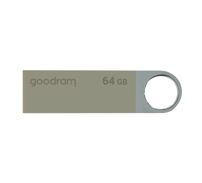 Флеш-накопичувач USB2.0 64GB Goodram UUN2 (Unity) Silver (UUN2-0640S0R11)