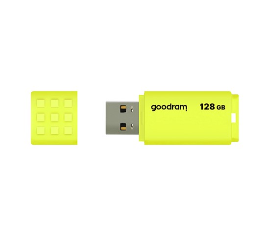 Флеш-накопичувач USB2.0 128GB Goodram UME2 Yellow (UME2-1280Y0R11)