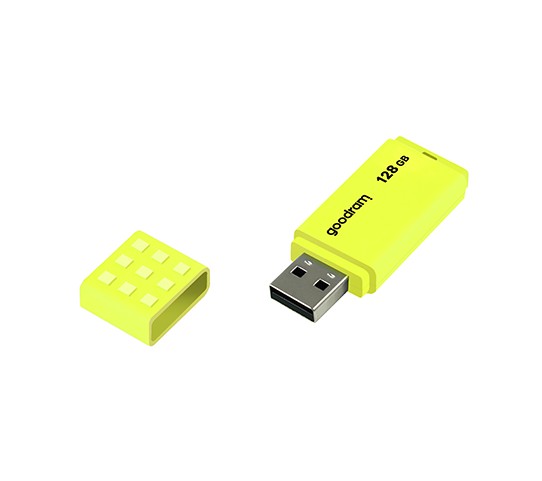 Флеш-накопичувач USB2.0 128GB Goodram UME2 Yellow (UME2-1280Y0R11)