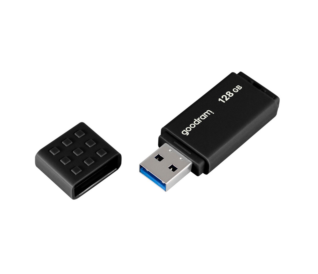 Флеш-накопичувач USB3.2 128GB Goodram UME3 Black (UME3-1280K0R11)