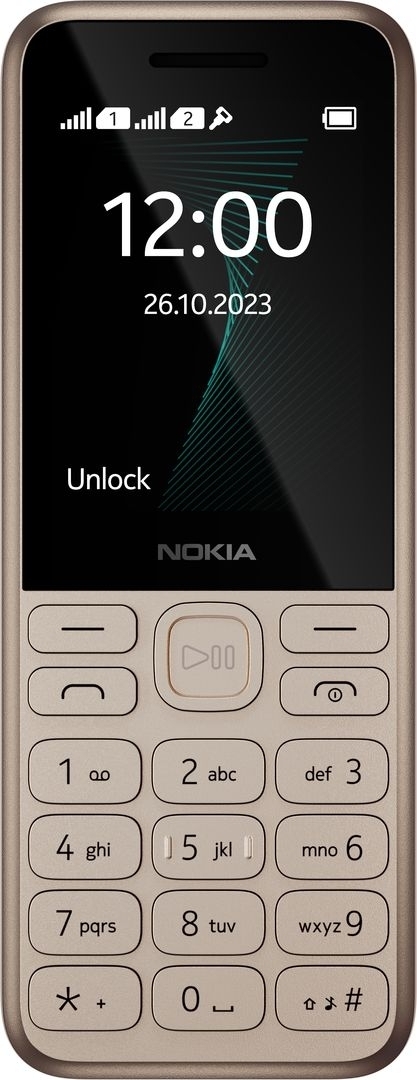 Мобільний телефон Nokia 130 2023 Dual Sim Light Gold