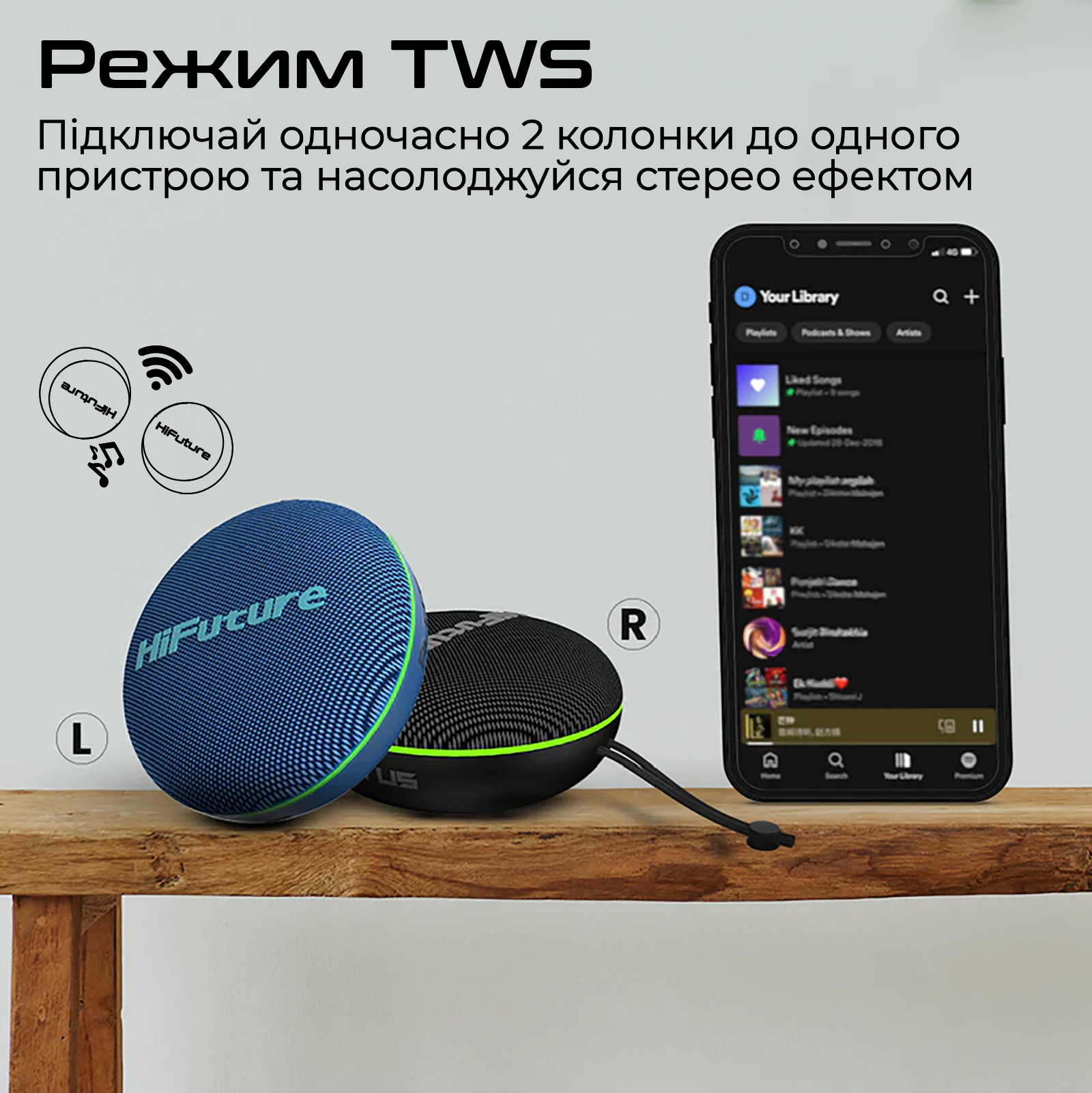 Акустична система HiFuture Altus 5W Black (altus.black)