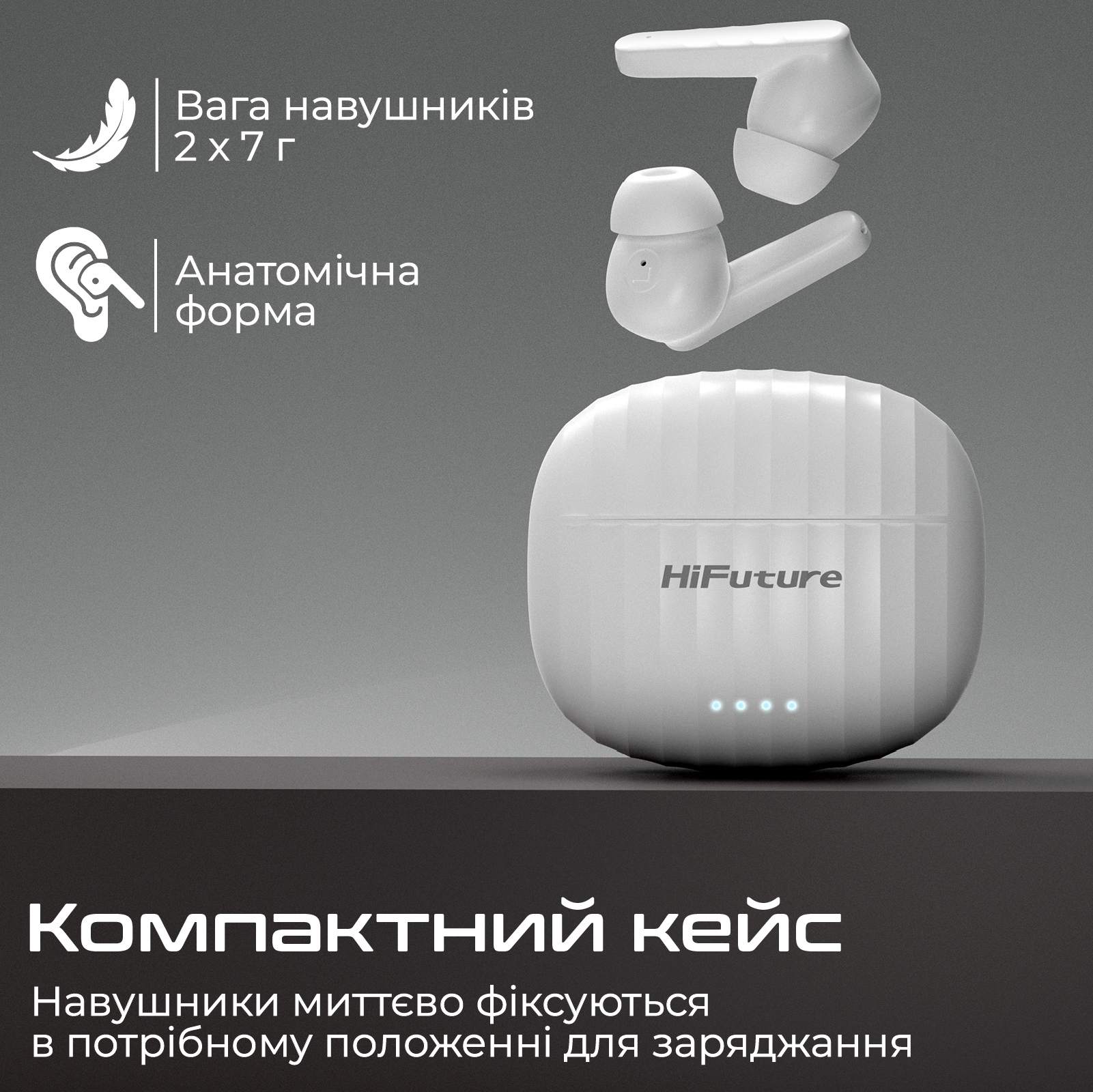 Bluetooth-гарнітура HiFuture SonicBliss Black (sonicbliss.black)