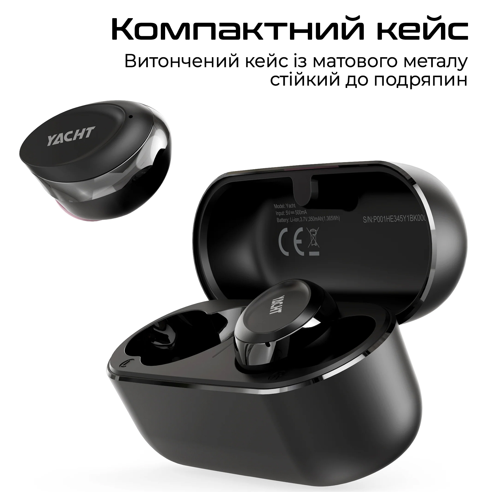 Bluetooth-гарнітура HiFuture Yacht Black (yacht.black)