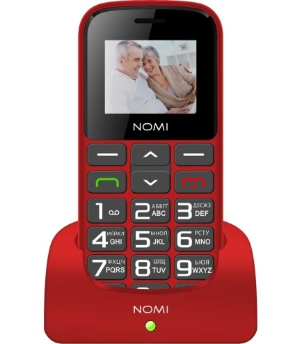 Мобiльний телефон Nomi i1871 Dual Sim Red