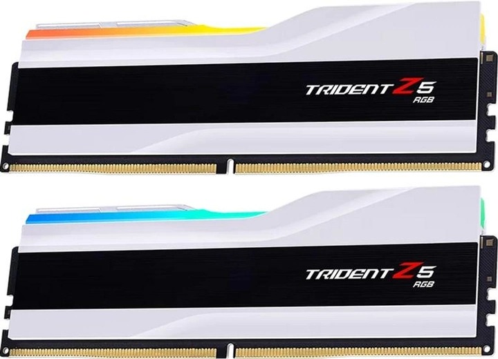 Модуль пам`ятi DDR5 2x32GB/6400 G.Skill Trident Z5 RGB White (F5-6400J3239G32GX2-TZ5RW)