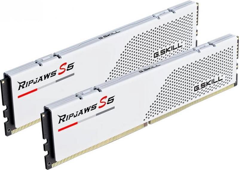 Модуль пам`ятi DDR5 2x16GB/5200 G.Skill Ripjaws S5 White (F5-5200J4040A16GX2-RS5W)