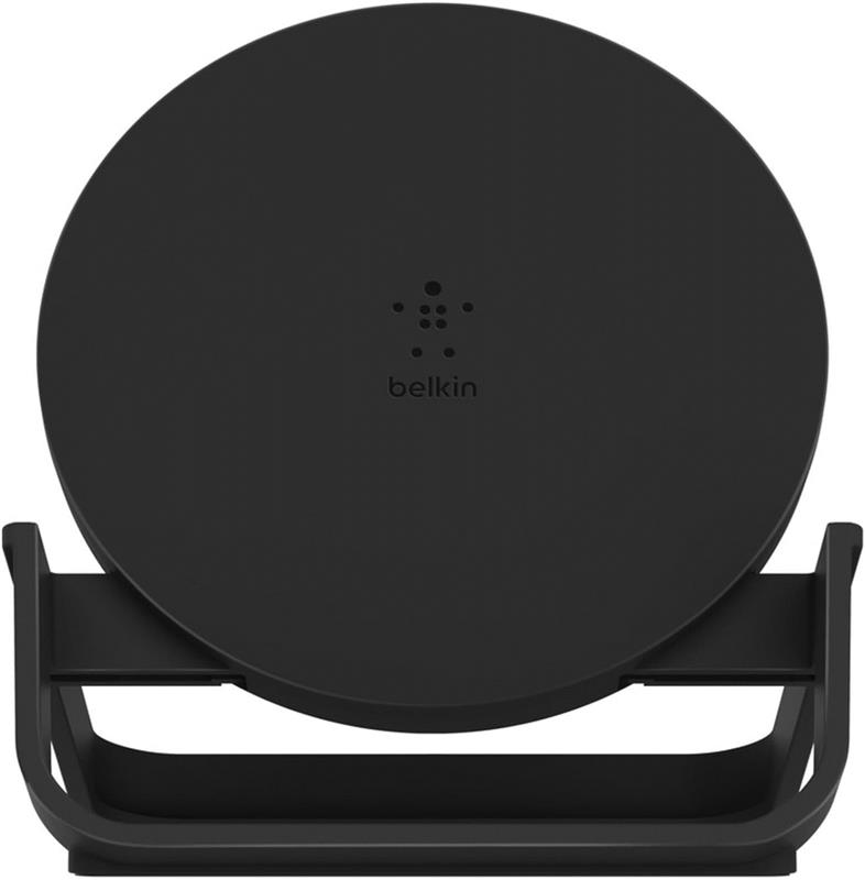 Безпровідний зарядний пристрій Belkin Stand Wireless Charging Qi Black (WIB001ttBK)