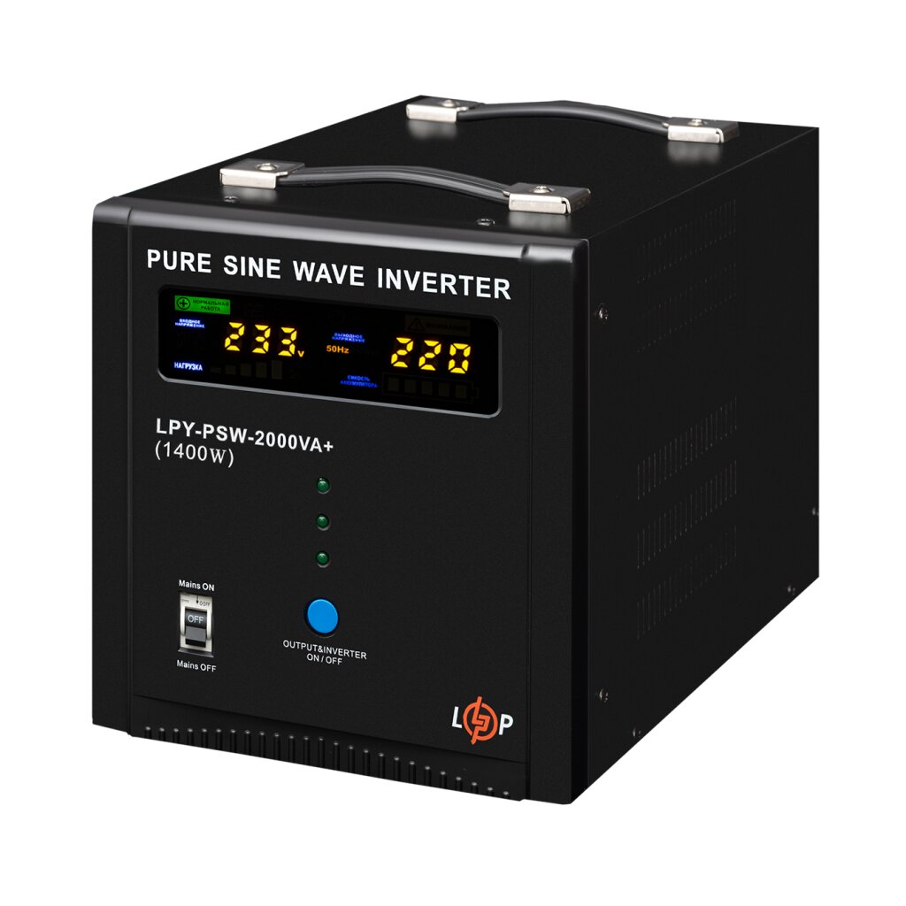 Джерело безперебійного живлення LogicPower LPY-PSW-2000VA+