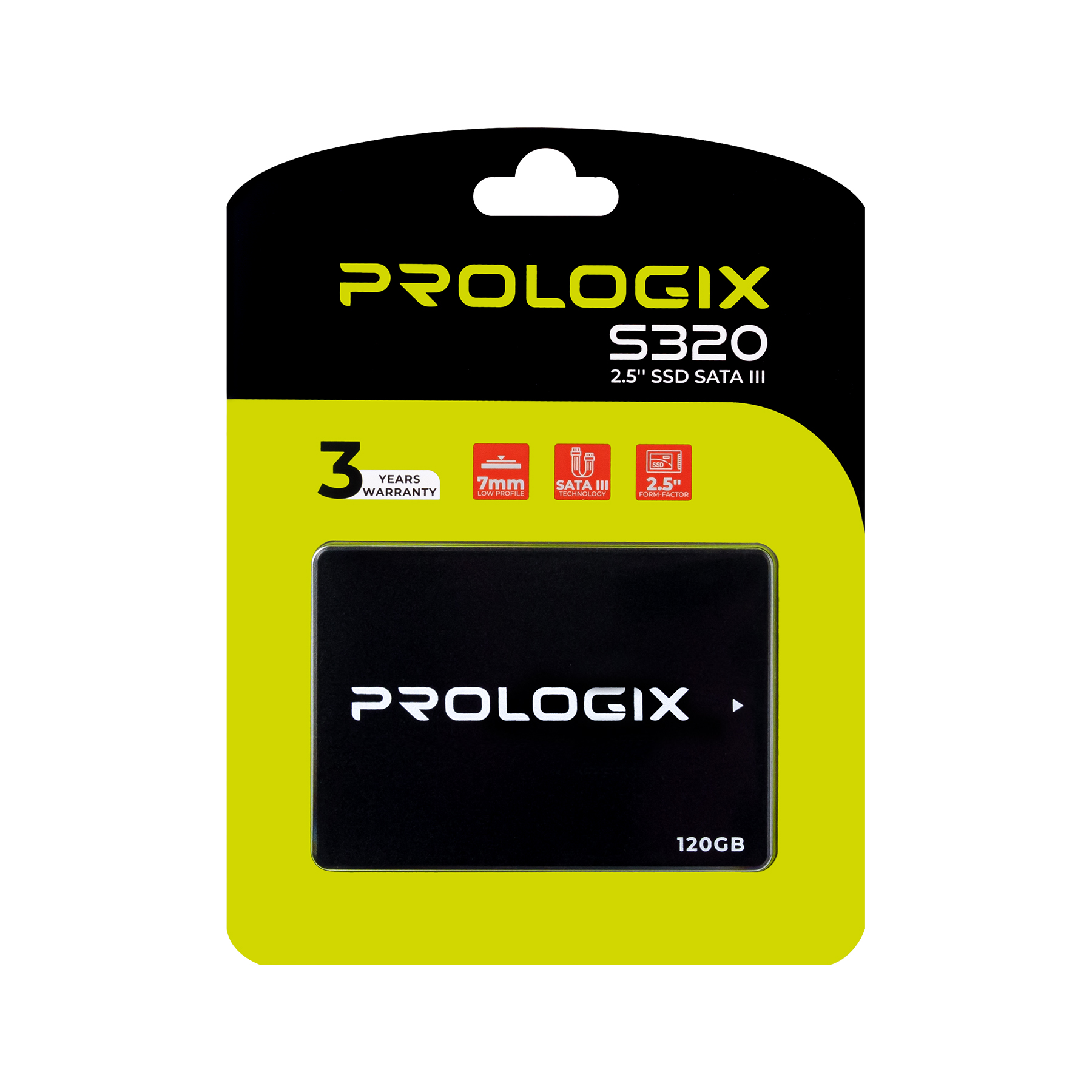 Накопичувач SSD  120GB Prologix S320 2.5" SATAIII TLC (PRO120GS320)