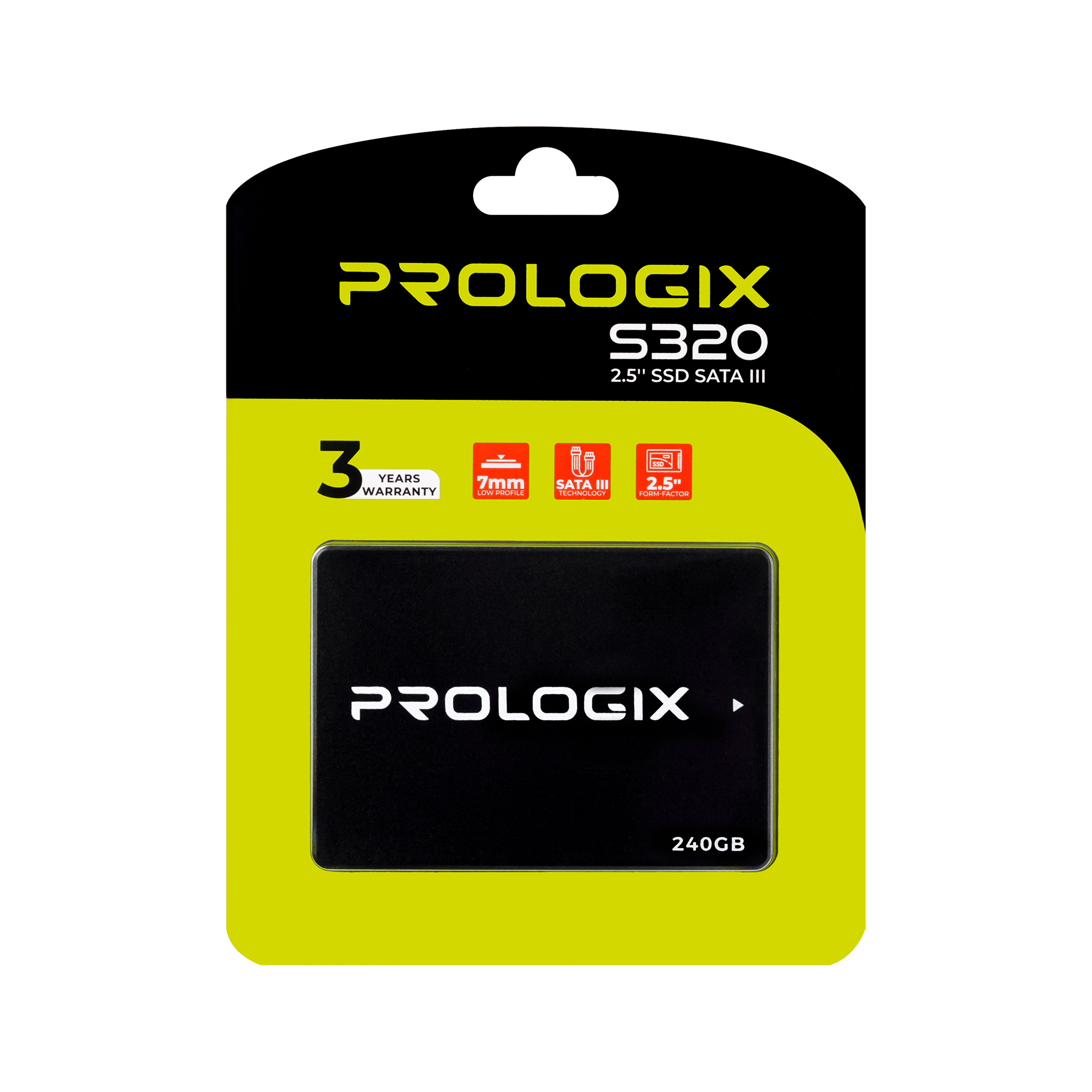 Накопичувач SSD  240GB Prologix S320 2.5" SATAIII TLC (PRO240GS320)