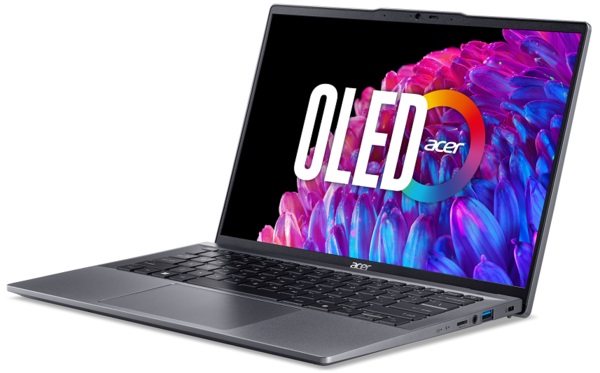 Ноутбук Acer Swift Go 14 SFG14-63-R2PL (NX.KTSEU.005) Steel Gray