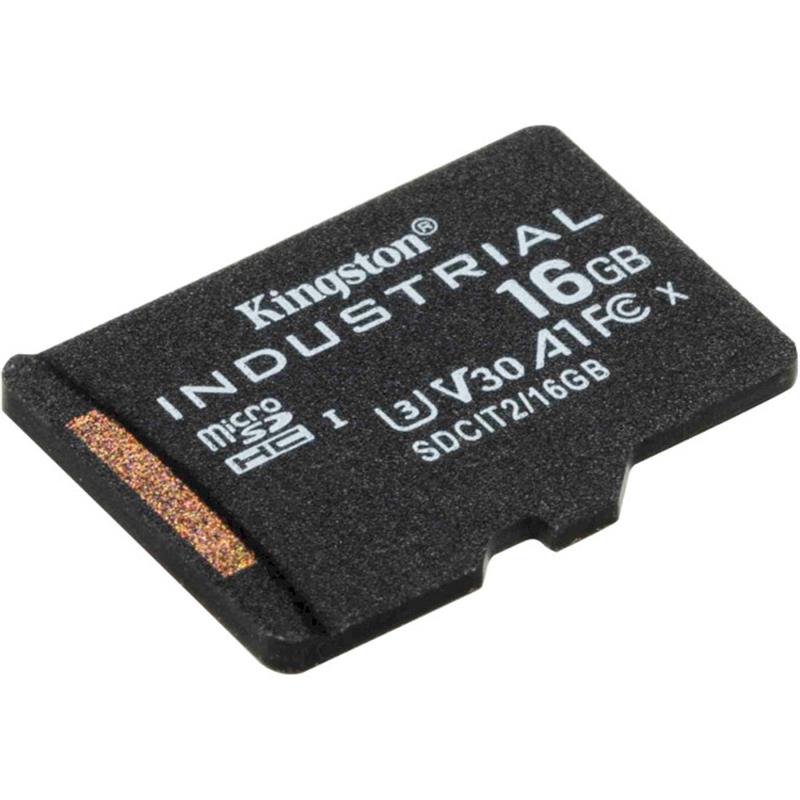 Карта пам`ятi MicroSDHC 16GB UHS-I/U3 Class 10 Kingston Industrial (SDCIT2/16GBSP)