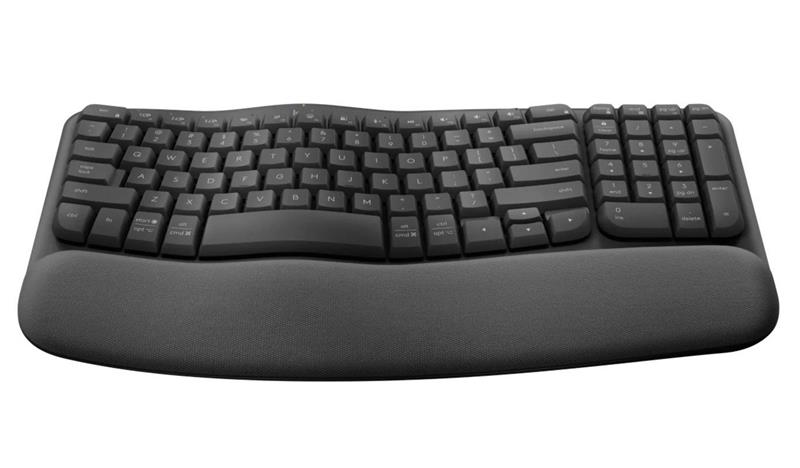 Клавiатура бездротова Logitech Wave Keys Wireless Graphite (920-012304)