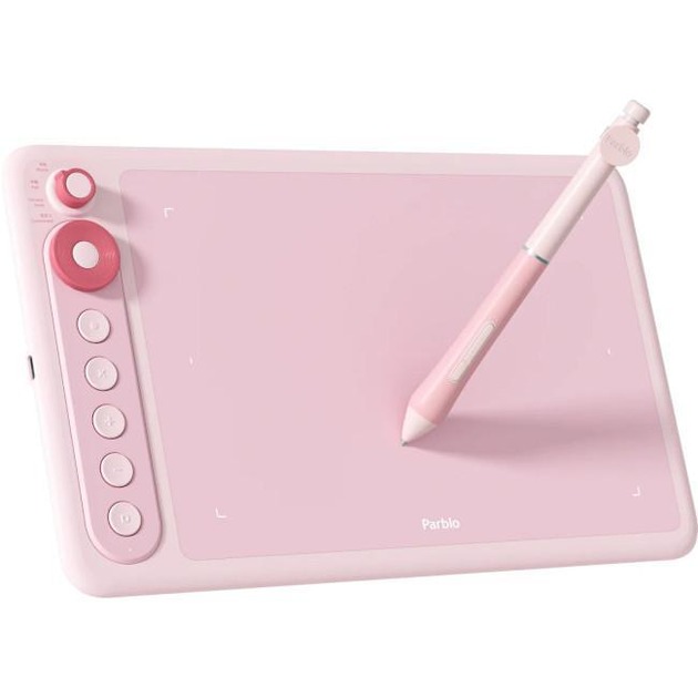 фото Графічний планшет Parblo Intangbo X7 Pink (INTANGBOX7P)