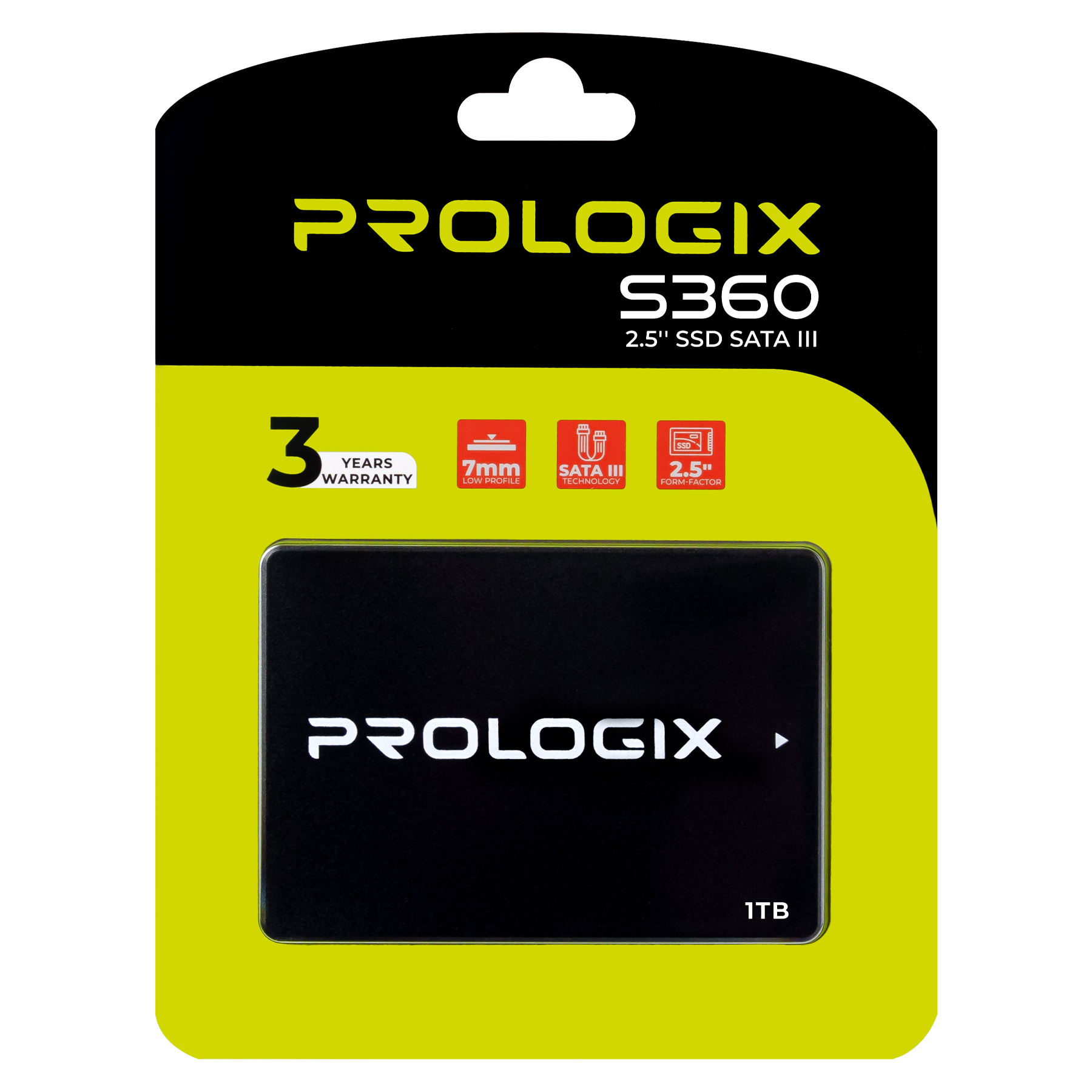 Накопичувач SSD 1TB Prologix S360 2.5" SATAIII TLC (PRO1000GS360)