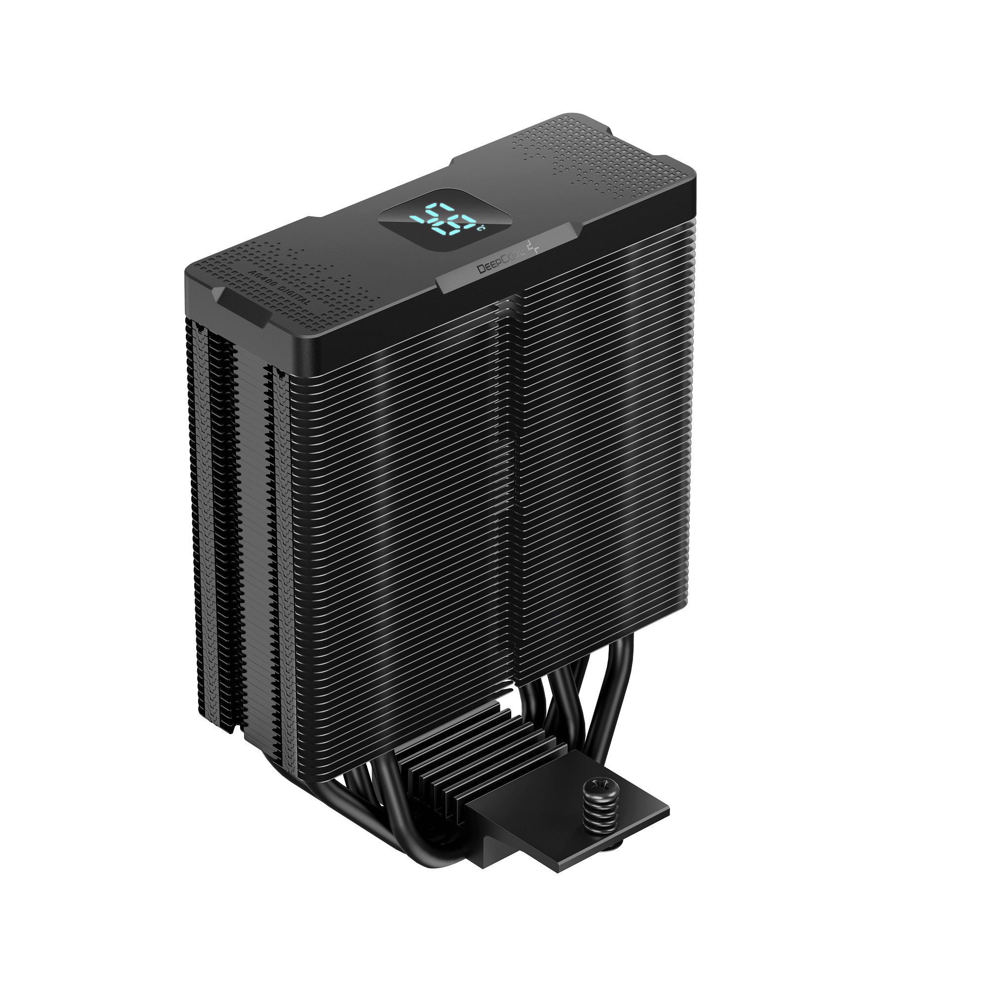 Кулер процесорний DeepCool AG400 Digital BK ARGB (R-AG400-BKADMN-G-1)