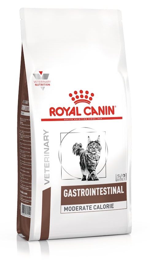 Сухий корм для котів при розладах травлення Royal Canin Gastrointestinal Moderate Calorie 400 г (40080041)