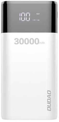 Універсальна мобільна батарея Dudao Power Bank K8Max 30000mAh White (6973687240776)