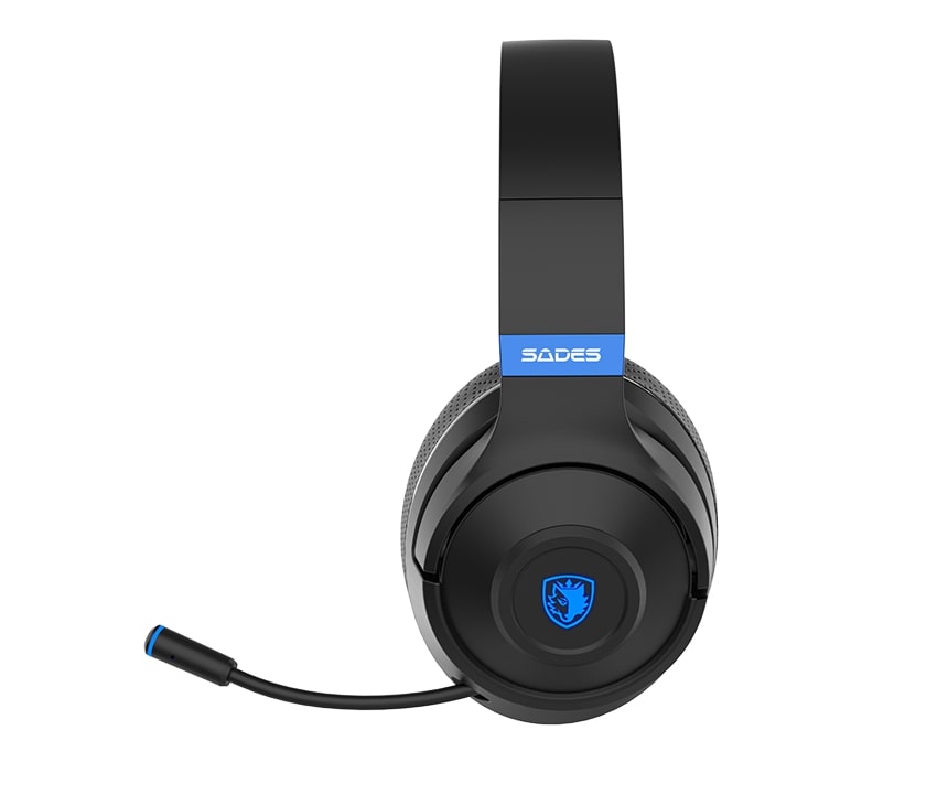 Bluetooth-гарнітура Sades SA-205 Whisper Black/Blue (sa205bkb)