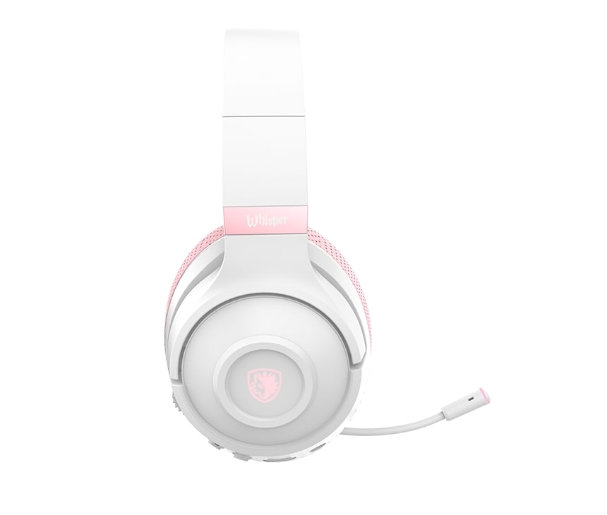 Bluetooth-гарнітура Sades SA-205 Whisper White/Pink (sa205whp)