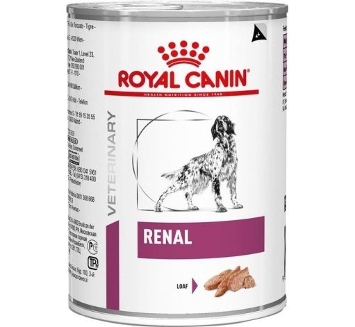 Вологий корм для собак при захворюваннях нирок Royal Canin Renal 410 г (4020004)