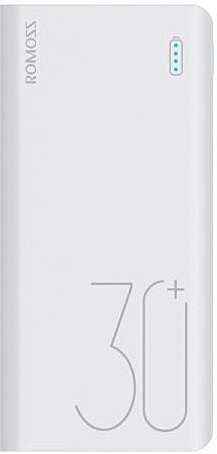 Універсальна мобільна батарея Romoss Sense8+ 30000mAh White (PHP30-401-02)