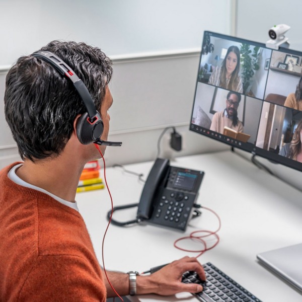 Гарнитура Poly BlackWire 5220 Black (80R97AA) Гарнитура Poly BlackWire 5220 Black (80R97AA)