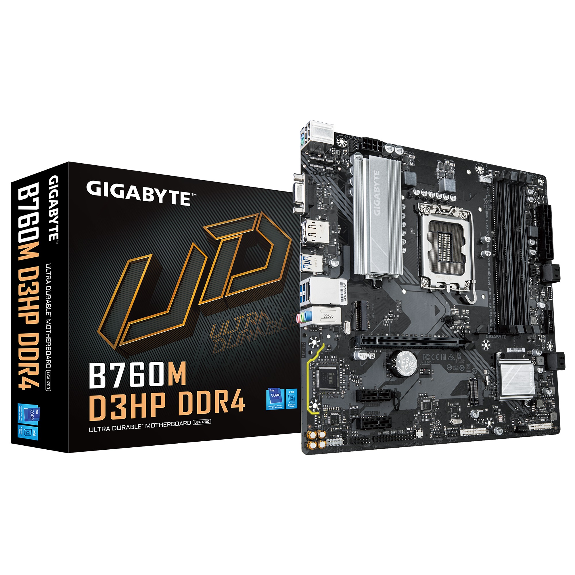 Материнська плата Gigabyte B760M D3HP DDR4 Socket 1700