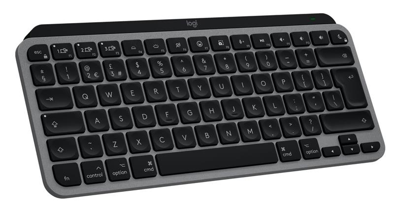 Клавіатура бездротова Logitech MX Keys Mini for Mac Minimalist Wireless Illuminated Space Gray (920-012652)